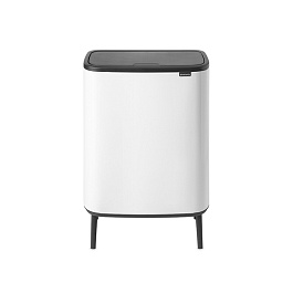 Мусорный бак 60 л Brabantia Touch Bin Bo Hi белый