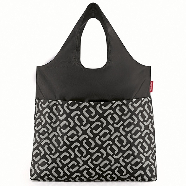 Сумка складная Reisenthel Shopper Mini Maxi Plus signature black