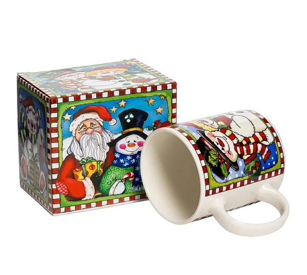 Кружка 350 мл ПОЗДРАВЛЯЮ в асс