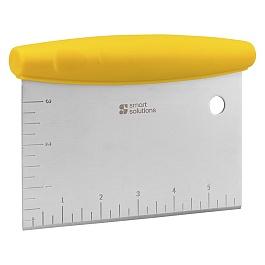 Шпатель-скребок кондитерский Smart Solutions Easy Cut жёлтый