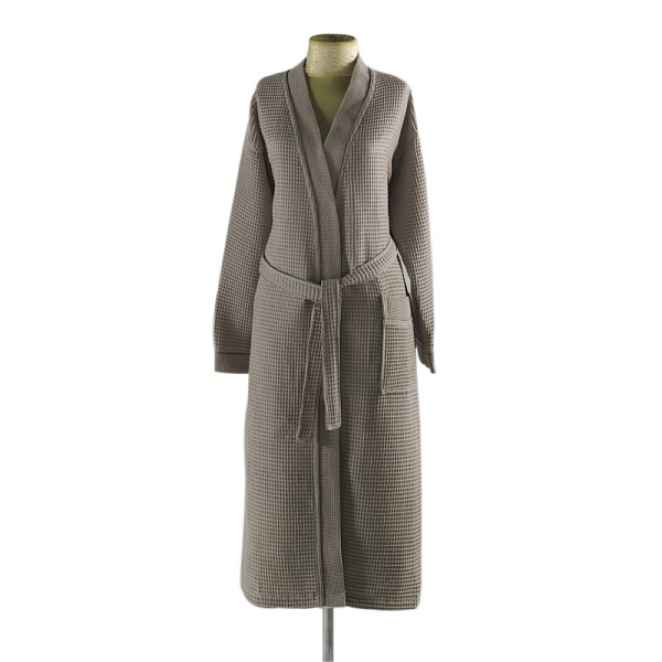 Халат вафельный кимоно Sofi de Marko Neva M кофе