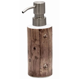 Дозатор для жидкого мыла Ridder Woody бежевый-коричневый
