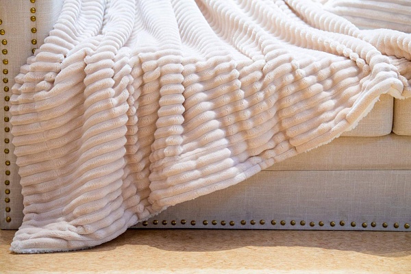 Покрывало 160 х 220 см Sofi de Marko Полоса бежевый