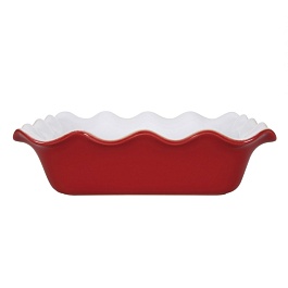 Форма квадратная для запекания 24*24 см красный