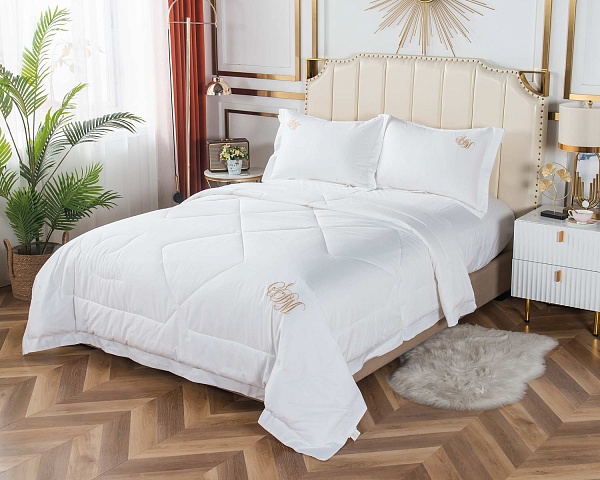 Комплект постельного белья полутораспальный Sofi de Marko Нельсон №4 белый