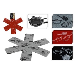 Набор прокладок защитных для посуды 3 шт 38 см в ассортименте