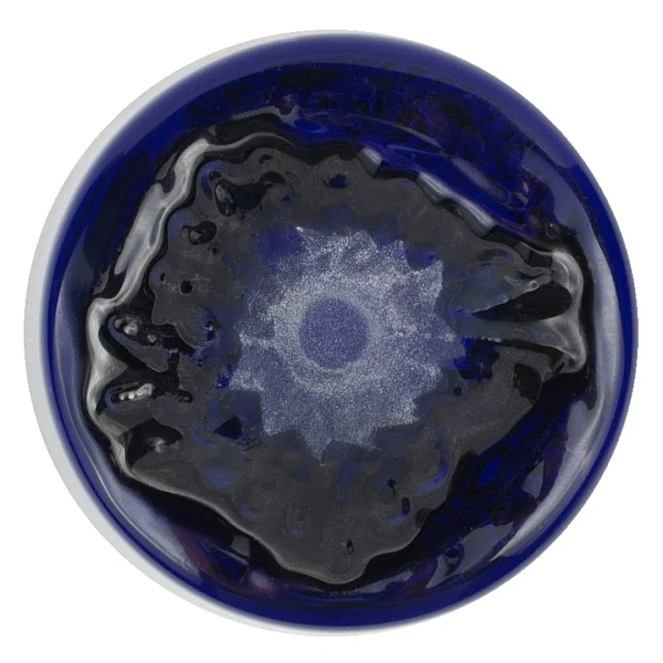 Рюмка Gold Leaf Fuli Chilled Sake Shot Glass Blue  85 мл