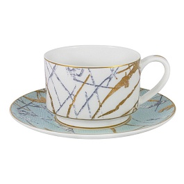 Чашка с блюдцем Марсель