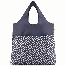 Сумка складная mini maxi shopper plus signature navy