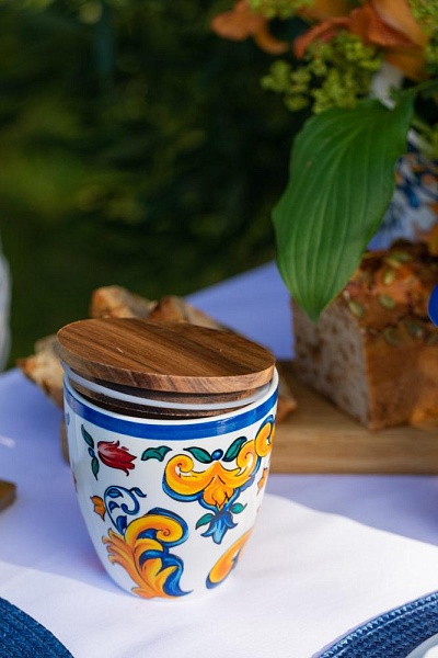 Банка для хранения  My Ceramic Story Таормина