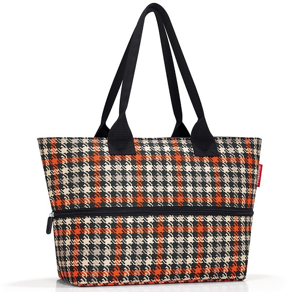 Сумка shopper e1 glencheck red