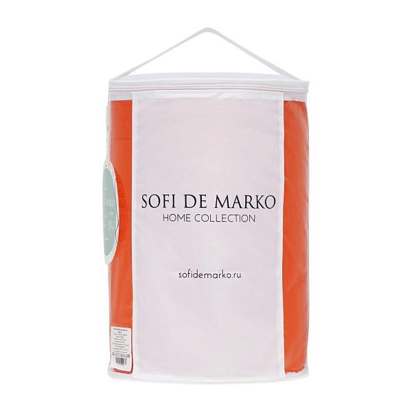 Одеяло 220 х 240 см Sofi de Marko Premium Mako оранжевый