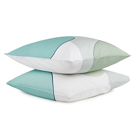 Набор из двух наволочек 70 x 70 см Tkano Freak fruit из сатина с авторским принтом мятный