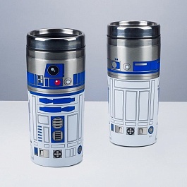 Термокружка 450 мл Star Wars R2 D2