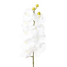 Орхидея декоративная 97 см Азалия белый