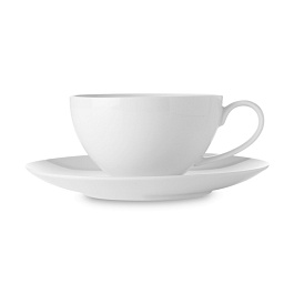 Пара чайная 400 мл Белая коллекция