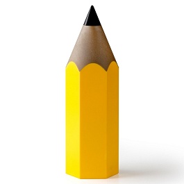 Подставка для карандашей Qualy Dinsor жёлтый