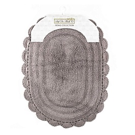 PAMELLA (мокко) Коврик для ванной кружевной 60х100см
