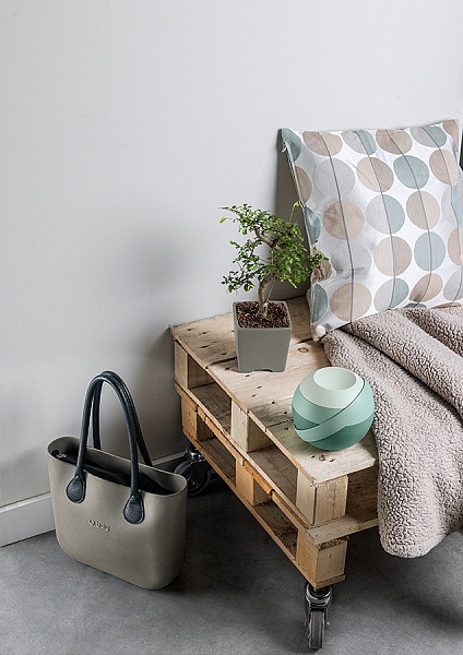 Ланч-бокс для салатов Guzzini Zero серый