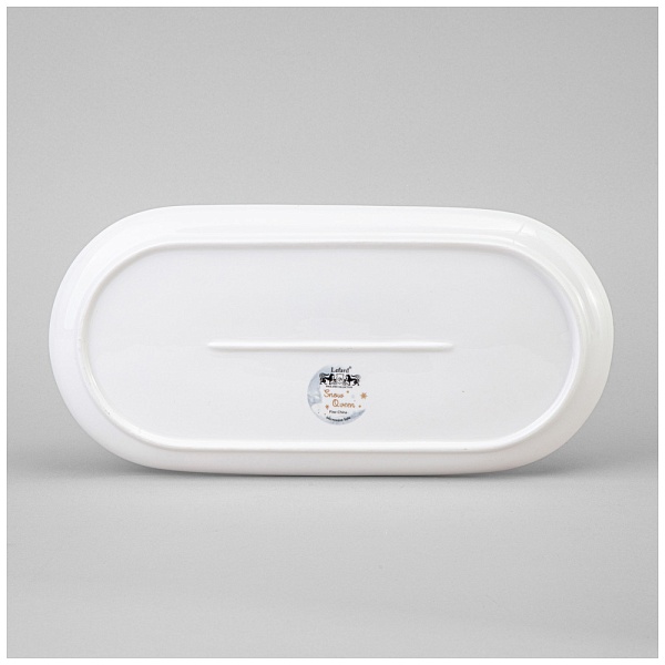 Блюдо овальное 30,5 см Lefard Снежная королева