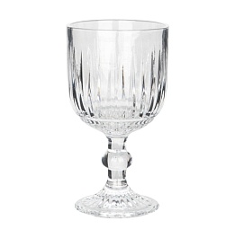 Бокал для вина 380 мл LINES, прозрачный