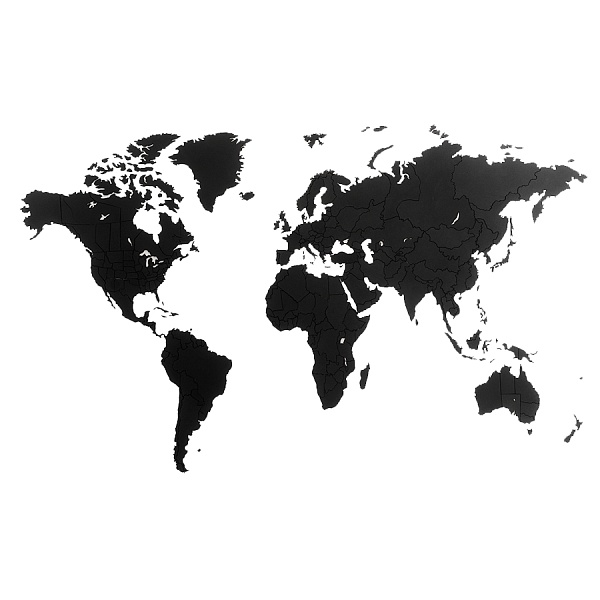 Пазл "Карта мира" 100х60 см