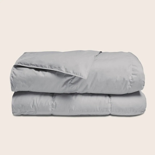 Одеяло полутораспальное 140 х 205 см Sonno Home Organic Duvet серое