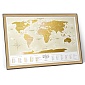 Карта Travel Map Gold World ru