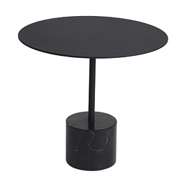 Столик журнальный asgard, D44 см, черный