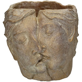 Вазон 19,5 x 16,5 см J. KERSTEN BV Dried Nature золотой