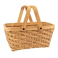 Корзина плетеная 25 x 18 x 28 см Азалия коричневый
