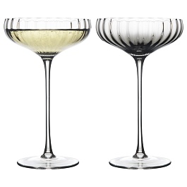 Набор креманок 2шт 255 мл Gemma Agate, серый