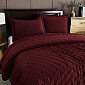 Комплект покрывало и наволочки 240 х 260 см Sofi de Marko Адажио бордо