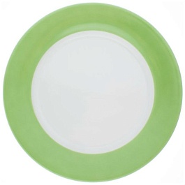 Тарелка обеденная Pronto д.26 см зеленая