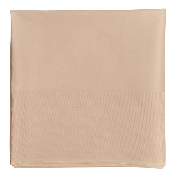 Скатерть классическая 180 х 180 см Tkano Essential бежевый