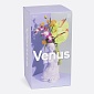 Ваза для цветов 31 см Doiy Venus лиловый
