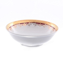 Набор салатников 16 см Thun Кристина красная лилия 6 шт