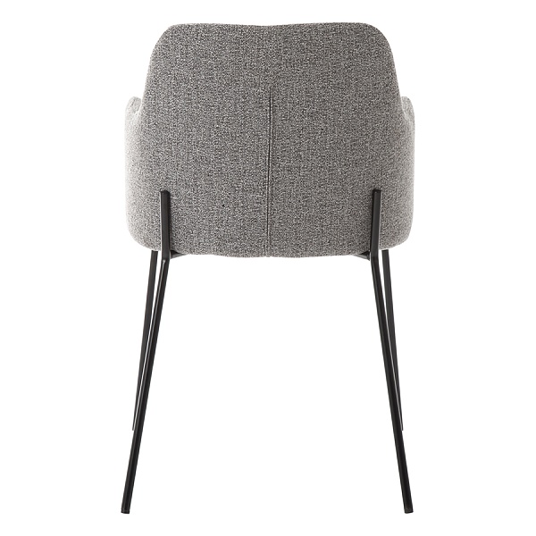 Стул dwight, рогожка, светло-серый