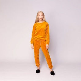 Костюм велюровый Sofi de Marko Лорен L горчичный