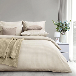 Комплект постельного белья 2-спальный Verossa Stripe Antique White