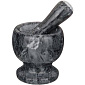 Ступка с пестиком Black Marble 12х10 см 