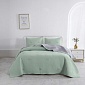 Комплект покрывало и наволочка 160 х 220 см Sofi de Marko Жаклин зелёный