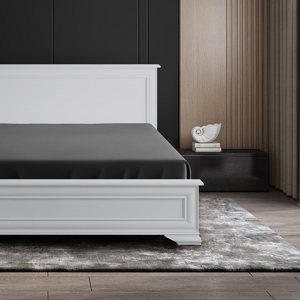 Простыня на резинке 180 х 200 х 25 см Soft Silver, серый космос