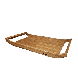 Поднос с ручками из массива дуба Woodinhome