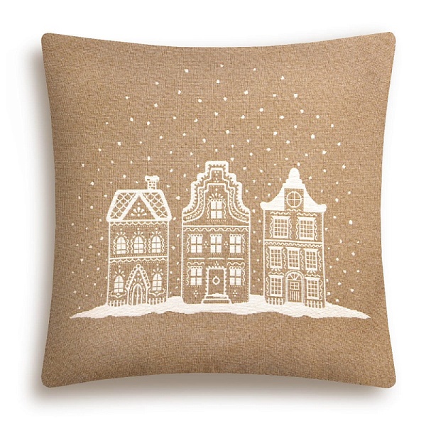 Подушка 45 х 45 см Le Gobelin Нидерланды бежевая