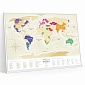 Карта Travel Map Gold World ru