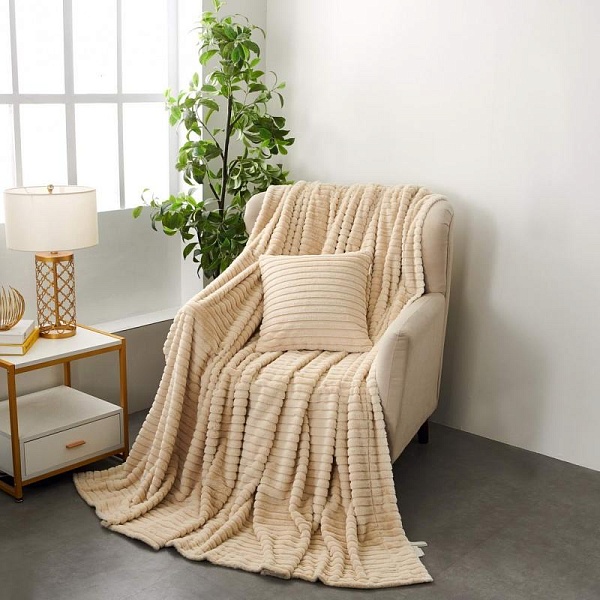 Покрывало 220 х 240 см Sofi de Marko Орландо кремовый