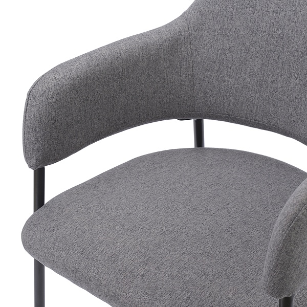 Стул Bergenson Bjorn Wendy рогожка тёмно-серый