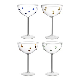 Набор креманок 4 шт 225 мл Pom-pon