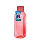 Бутылка квадратная 725 мл Sistema Hydrate красный